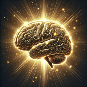 shining golden space mind